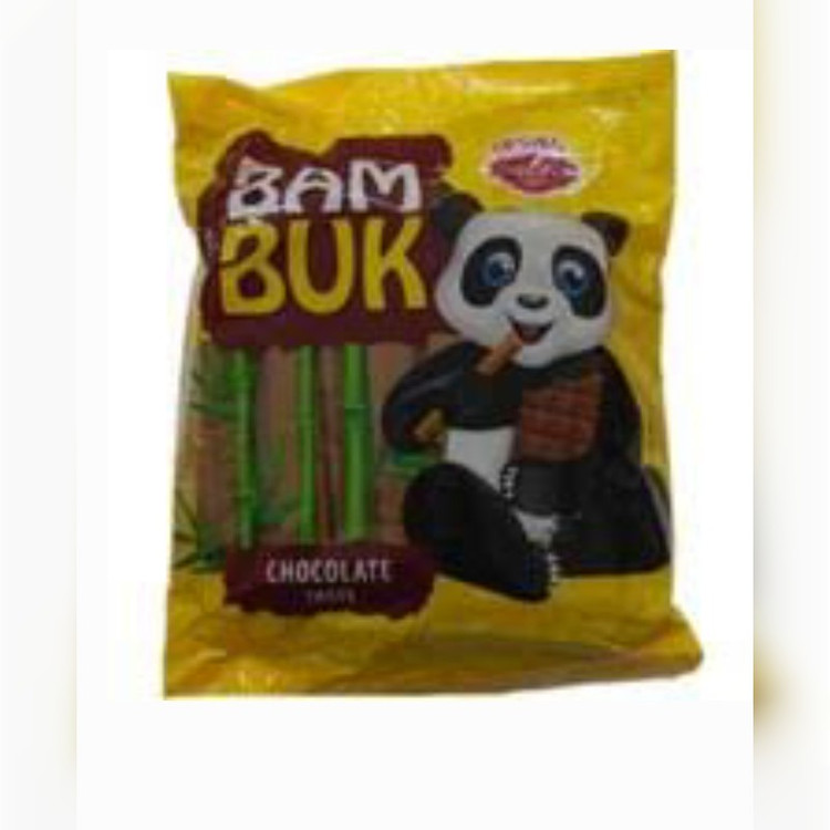 بیسکویت رولی شکلاتی 200 گرمی بام بوک Bambuk