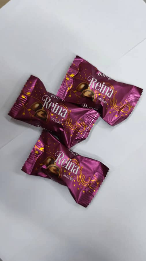 شکلات با مغز کرم فندقی رِینا اولدوز  1000 گرمیUlduz Reina