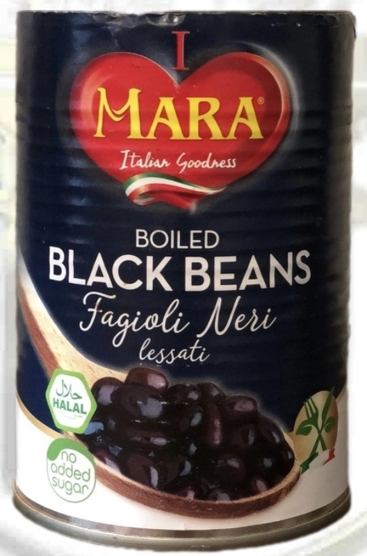 کنسرو لوبیا سیاه ۴۲۵  گرم MARA