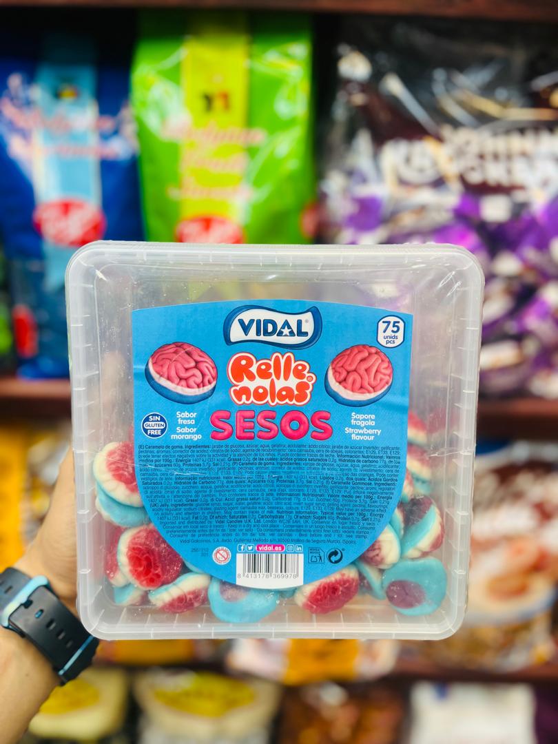 پاستیل طرح مغز  800  گرم ویدال VIDAL