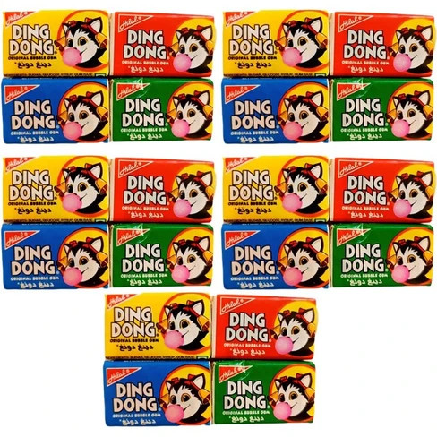 آدامس بادکنکی دینگ دونگ ding dong