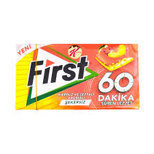 آدامس فرست با طعم تمشک و لیمو 27 گرم first