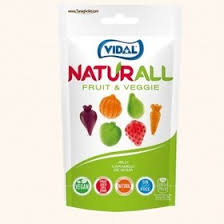 پاستیل ویدال میوه طبیعی 180گرم Vidal Naturall Mini