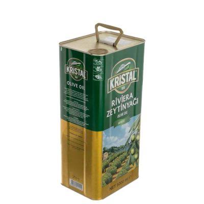 روغن زیتون بکر کریستال حجم 5 لیتر