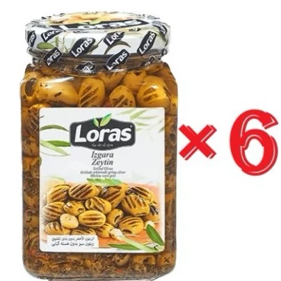 زیتون کبابی لوراس ترکیه ایLoras Grilled Olive  گرم900