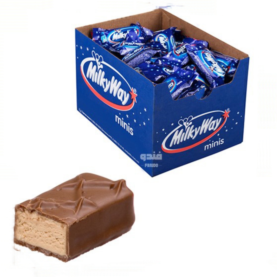 شکلات مینی میلکی وی  MILKY WAY