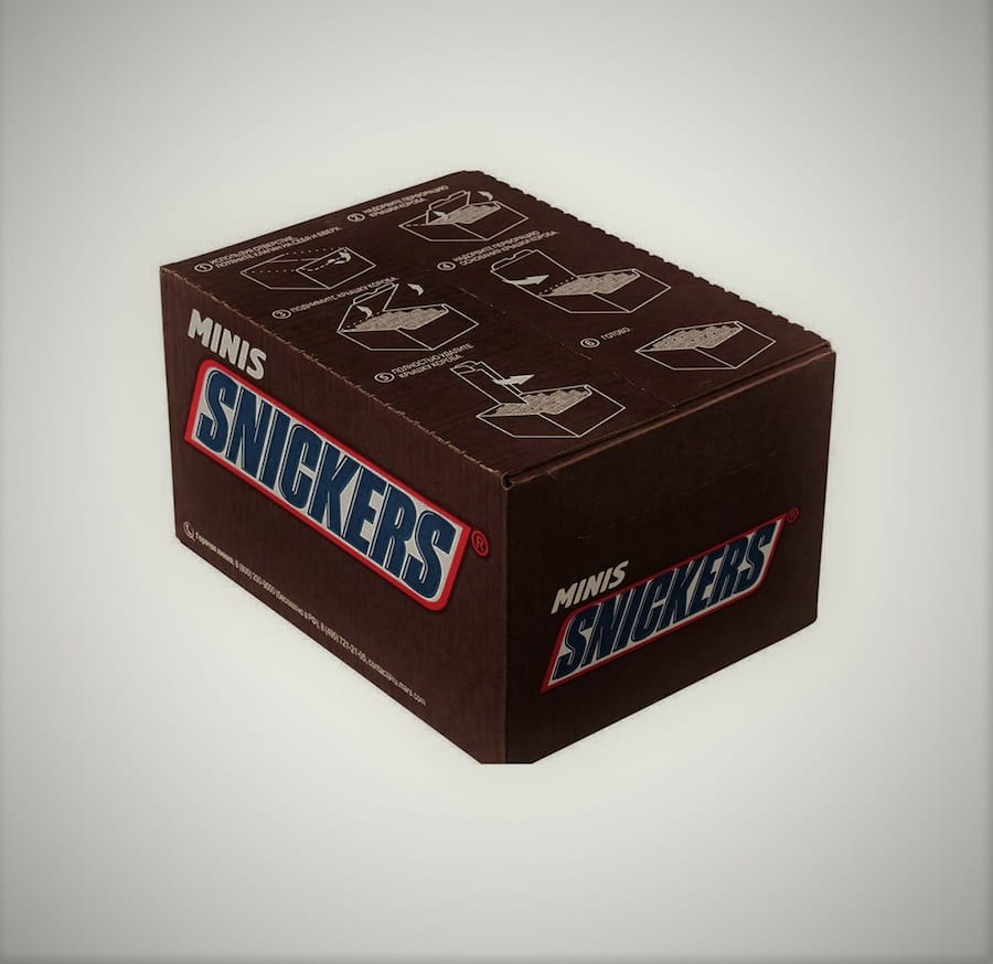 شکلات مینی اسنیکرز بسته یک کیلویی Snickers chocolate minis