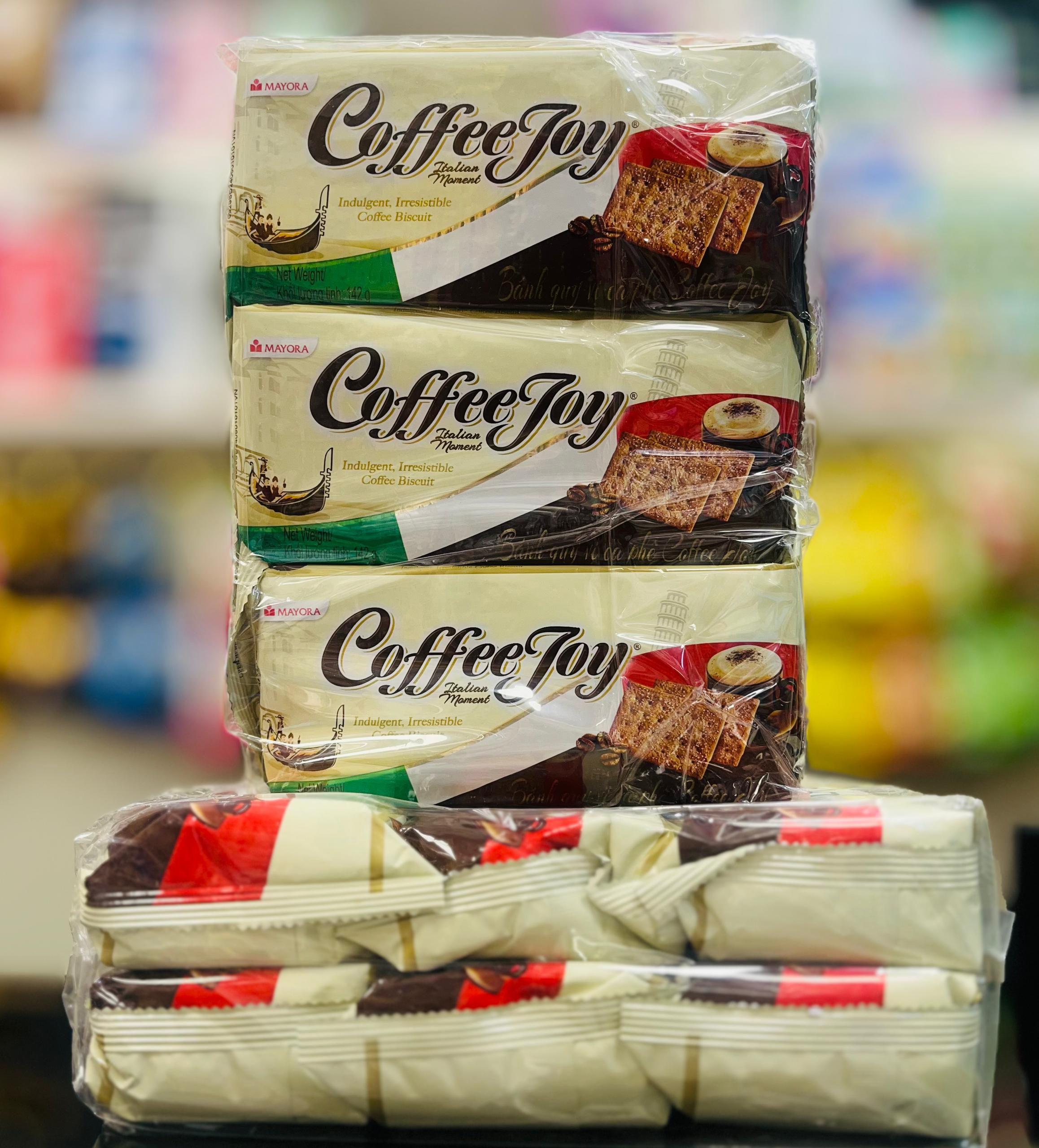 بیسکوییت مایورا کافی جوی Mayora Coffee Joy با طعم قهوه 142 گرم