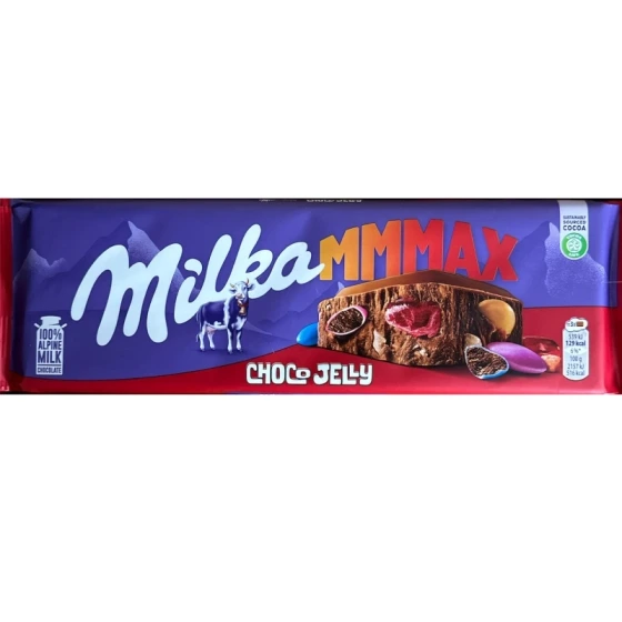 شکلات تخته ای میلکا اسمارتیزی 300 گرمی  Choco jelly