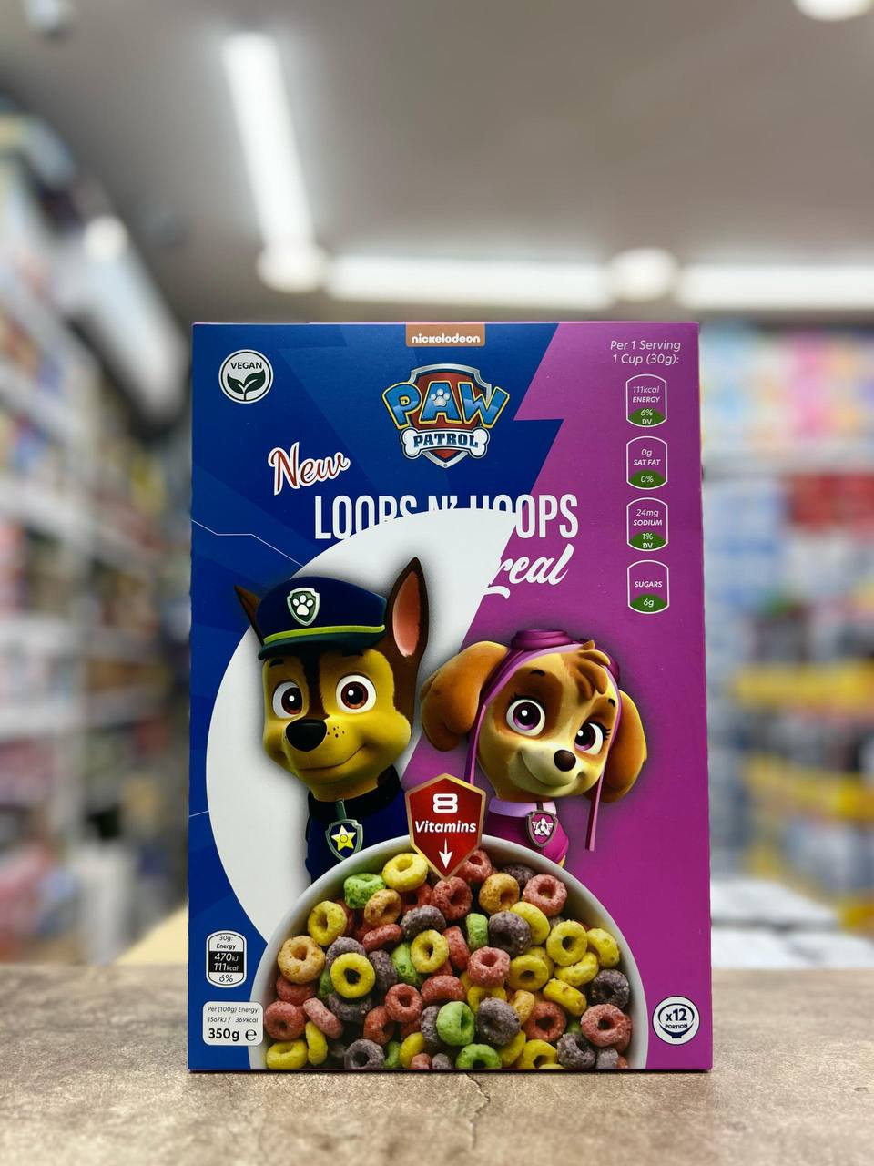 کورن فلکس میوه ای سگ های نگهبان (۳۵۰ گرم) paw patrol