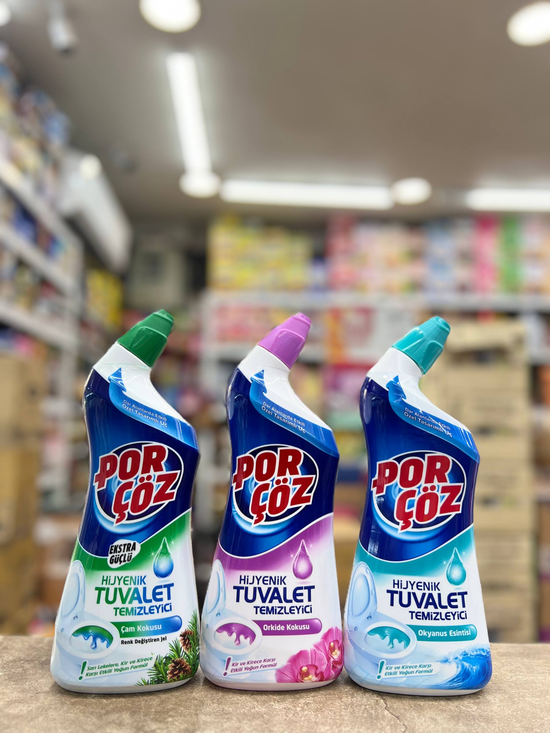 مایع تمیز کننده سطوح پور چوز مدل Hijyenik Tuvalet حجم 750 میلی لیتر