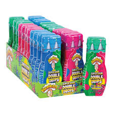 اسلایم خوراکی ترش دابل دراپ وارهدز (30 میل) warheads باکس 30 عددی