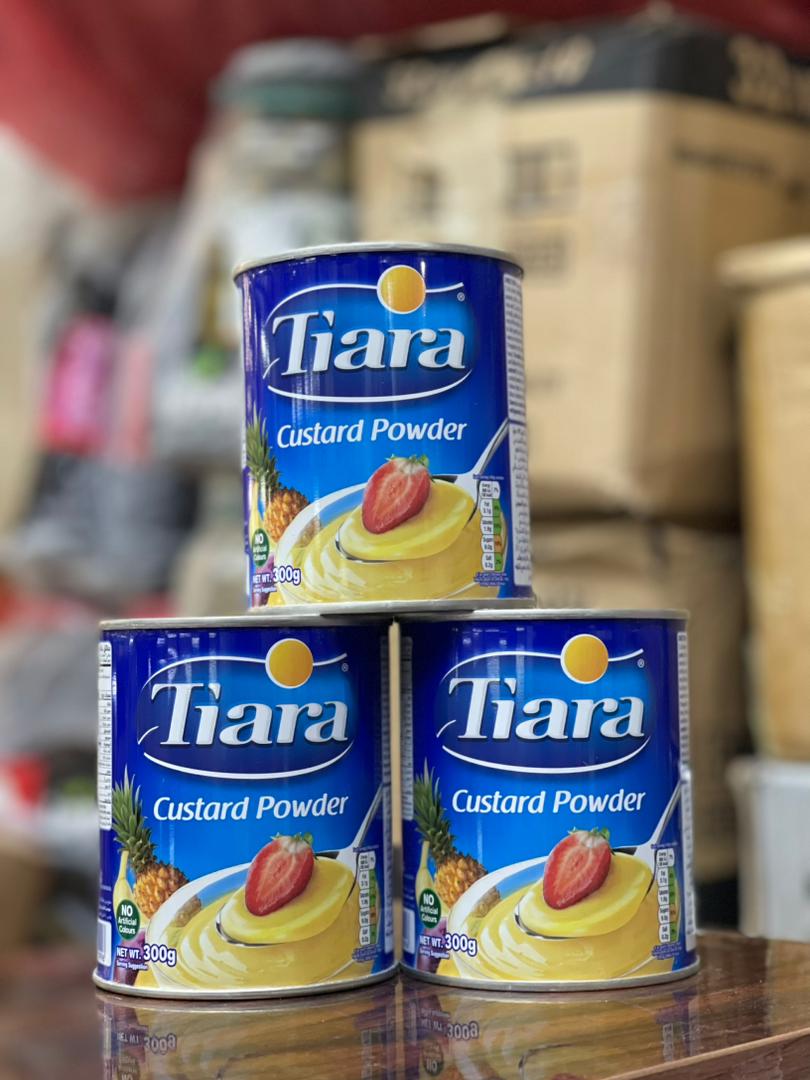 پودر دسر کاسترد تیارا 300 گرمی باکس 36 عددی