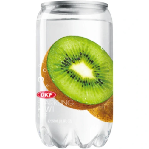 آب گازدار او کی اف okf طعم کیوی  - 350 میلی لیتر باکس 24 تایی