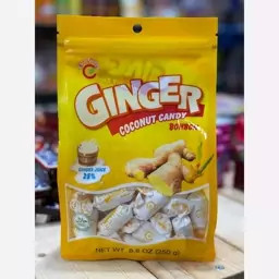 آبنبات تافی زنجبیلی جینجر اصلی250 گرم