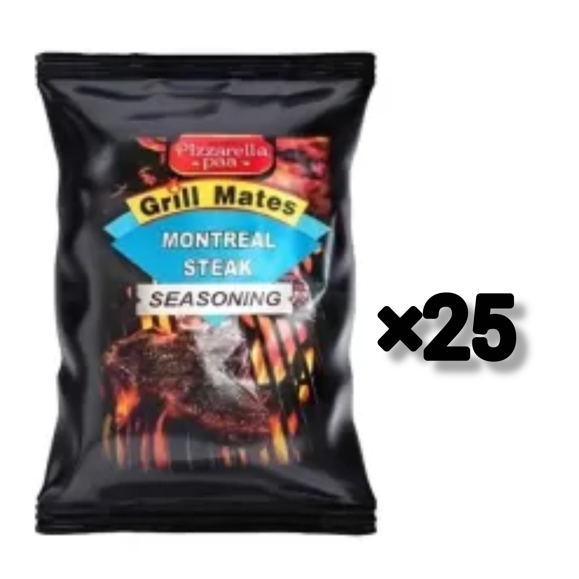 ادویه مونترال استیک پیزارلا پاPizzarella Paa 50 گرم کارتن 25 عددی