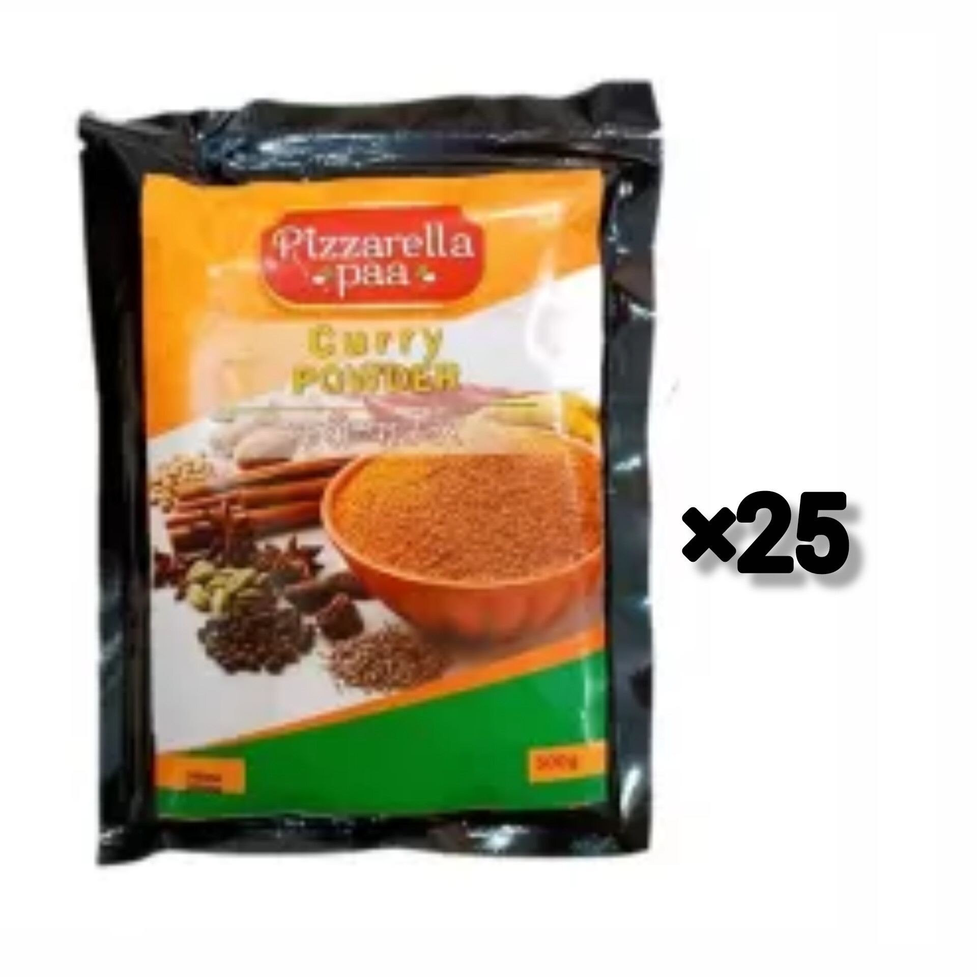 ادویه کاری پیزارلا پا 500 گرم کارتن 25 تایی