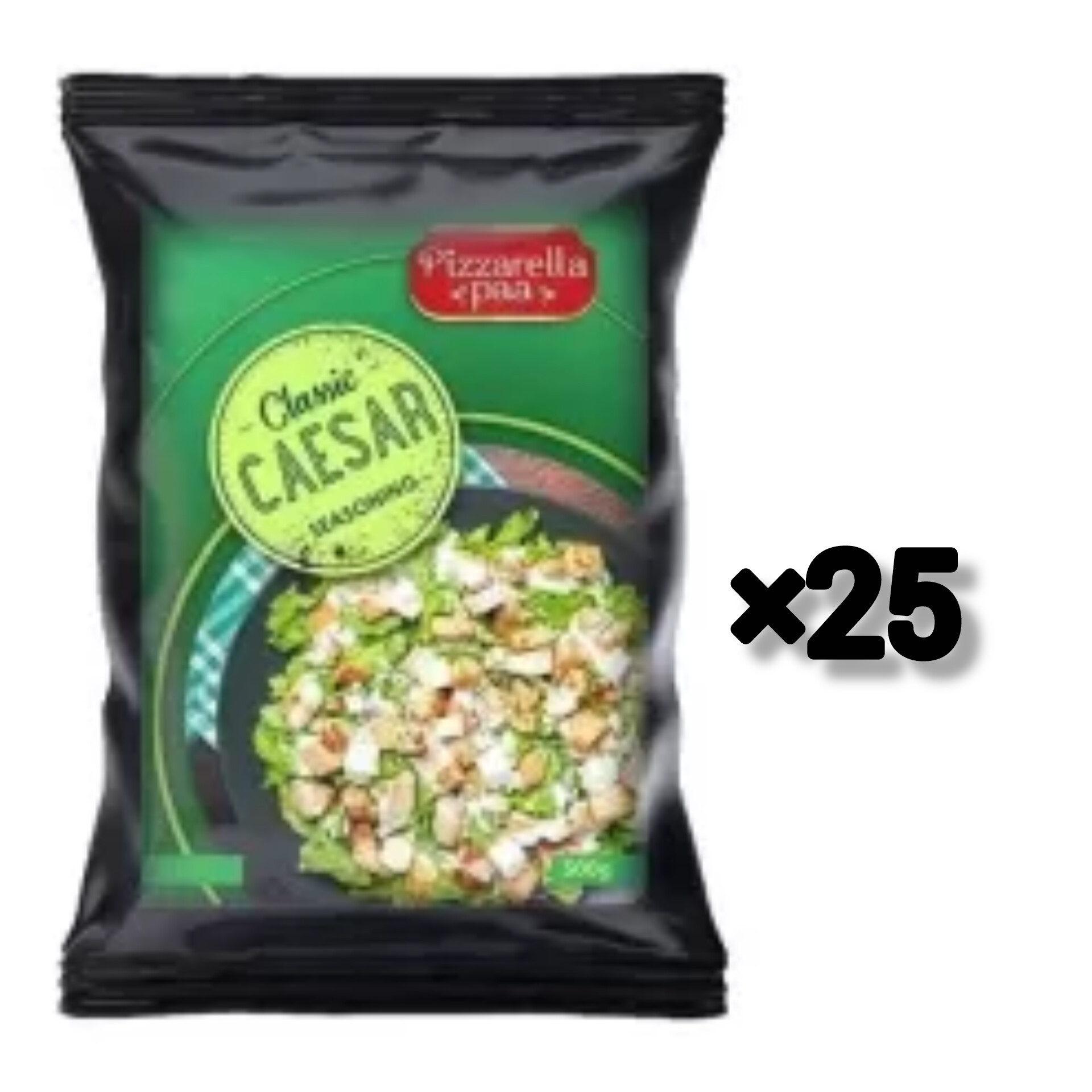 ادویه سالاد سزار پیزارلا ۵۰۰ گرم کارتن 25 عددی pizzarella paa