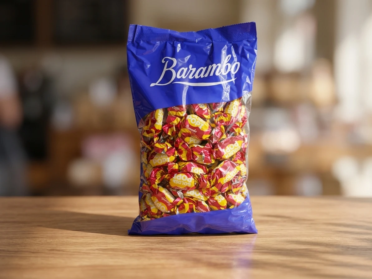 شکلات فندقی بارامبو گلدن پاپ Barambo Golden Pop یک کیلو گرم