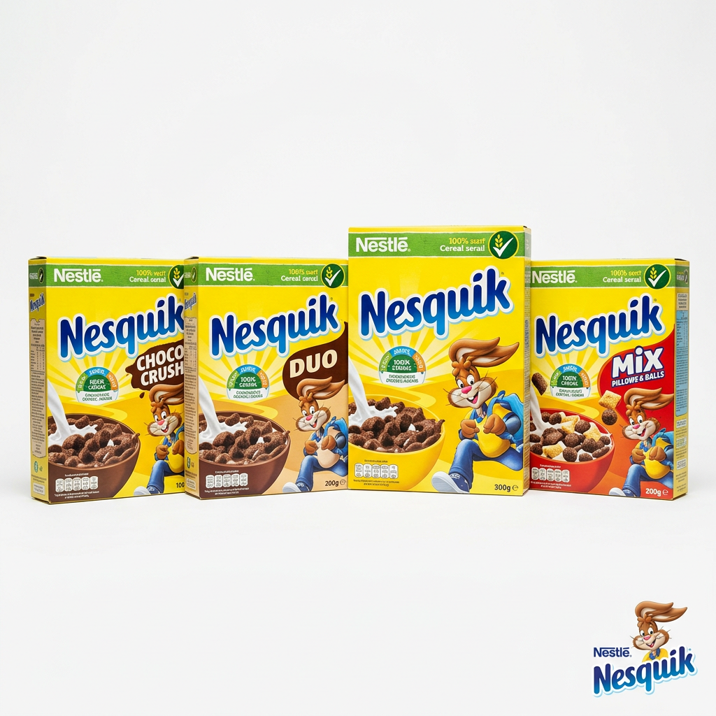 کورن فلکس نسکوییک نستله  4 طعم پک 4 عددی Nesquik
