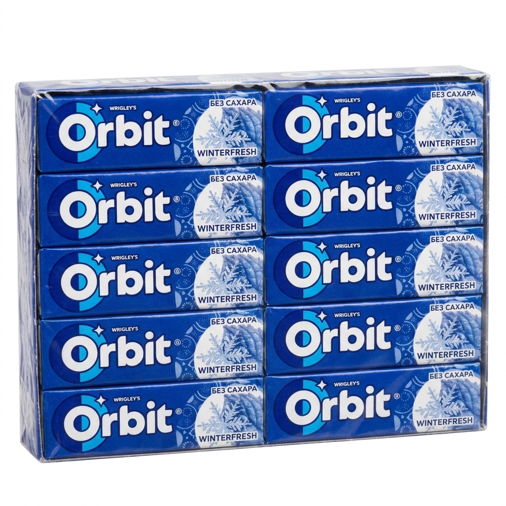 آدامس اوربیت Orbit ط بسته 30 عددی - نعنا یخ